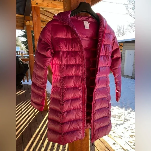 DESCENTE  Down filled Winter Puffer Coat 3/4 Length. Women’s Small. VGUC. - Picture 14 of 14